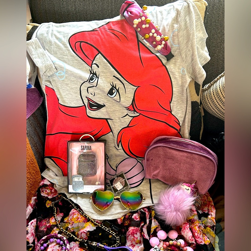 The Little Mermaid purple gift set $24